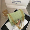 New Fancy Chain Strap Shoulder Bags for Women Summer Fashion Crossbody Bags PU Leather Lady Purses and Handbags by Stevvex