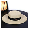 New Fashion Straw Hat Outdoor Leisure Sun Hat Women's Sun Hats UV Protection Large Wide Brim Hat Women Packable Sun Hat for Women Straw Hats Summer Beach Hat Ladies Wild Hats Straw Hat For Women by Stevvex