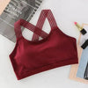 New Fashionable Seamless Sports Bra Women Fitness Top Gym Yoga Bra Shockproof Push Up Sport Bra Running Yoga Gym Crop Top Breathable Workout Bra by Stevvex