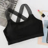 New Fashionable Seamless Sports Bra Women Fitness Top Gym Yoga Bra Shockproof Push Up Sport Bra Running Yoga Gym Crop Top Breathable Workout Bra by Stevvex