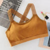 New Fashionable Seamless Sports Bra Women Fitness Top Gym Yoga Bra Shockproof Push Up Sport Bra Running Yoga Gym Crop Top Breathable Workout Bra by Stevvex