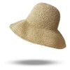 New Girl Sun Hat Unique Trendy Women's Sun Protection Hat Wide Brim Floppy Summer Hats Women Retro Casual Straw Bucket Hat Comfortable Soft Every Day Travel Hat by Stevvex