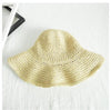 New Girl Sun Hat Unique Trendy Women's Sun Protection Hat Wide Brim Floppy Summer Hats Women Retro Casual Straw Bucket Hat Comfortable Soft Every Day Travel Hat by Stevvex