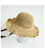 New Girl Sun Hat Unique Trendy Women's Sun Protection Hat Wide Brim Floppy Summer Hats Women Retro Casual Straw Bucket Hat Comfortable Soft Every Day Travel Hat by Stevvex