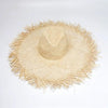 New Handmade Women Straw Sun Hats Large Wide Flat Top Wide Hat Beach Hat Lady Holiday Sun Protection Hat Girls Quality Natural Outdoor Sun Caps For Holiday Vintage Design Hat by Stevvex