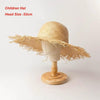 New Handmade Women Straw Sun Hats Large Wide Flat Top Wide Hat Beach Hat Lady Holiday Sun Protection Hat Girls Quality Natural Outdoor Sun Caps For Holiday Vintage Design Hat by Stevvex