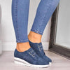 New High Heel Casual Womens Sneakers Breathable Height Increasing Shoes Air Cushion Comfortable Sneakers Women's Vulcanize Leather Shoes Luxury Walking Women Outdoor Shoes by Stevvex