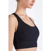 New High Quality Fabric Nylon Breathable Women Yoga Tops Bra Solid Color And Sports Wear Outdoor Exercise Clothes For Ladies by Stevvex