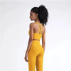 New High Quality Fabric Nylon Breathable Women Yoga Tops Bra Solid Color And Sports Wear Outdoor Exercise Clothes For Ladies by Stevvex