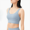 New High Quality Fabric Nylon Breathable Women Yoga Tops Bra Solid Color And Sports Wear Outdoor Exercise Clothes For Ladies by Stevvex