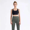 New High Quality Fabric Nylon Breathable Women Yoga Tops Bra Solid Color And Sports Wear Outdoor Exercise Clothes For Ladies by Stevvex