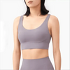 New High Quality Fabric Nylon Breathable Women Yoga Tops Bra Solid Color And Sports Wear Outdoor Exercise Clothes For Ladies by Stevvex