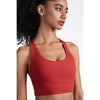 New High Quality Fabric Nylon Breathable Women Yoga Tops Bra Solid Color And Sports Wear Outdoor Exercise Clothes For Ladies by Stevvex