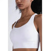 New High Quality Fabric Nylon Breathable Women Yoga Tops Bra Solid Color And Sports Wear Outdoor Exercise Clothes For Ladies by Stevvex