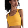 New High Quality Fabric Nylon Breathable Women Yoga Tops Bra Solid Color And Sports Wear Outdoor Exercise Clothes For Ladies by Stevvex
