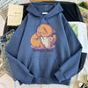 New Hoody Cat Cartoon Print Woman Sweatshirt With Hooded Loose Women's Hoodie Fashion Female Clothes Fleece Hoodies Women Cute Fashion Sweatshirts Sweatshirts Hoodie For Teen Girls Hoodies by Stevvex