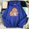 New Hoody Cat Cartoon Print Woman Sweatshirt With Hooded Loose Women's Hoodie Fashion Female Clothes Fleece Hoodies Women Cute Fashion Sweatshirts Sweatshirts Hoodie For Teen Girls Hoodies by Stevvex
