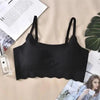 New Incredible Seamless Sports Bra Women's Padded Push Up Sports Yoga Top Shockproof Plus Size Gym Workout Bra U Back Sports Vest by Stevvex