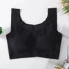 New Incredible Seamless Sports Bra Women's Padded Push Up Sports Yoga Top Shockproof Plus Size Gym Workout Bra U Back Sports Vest by Stevvex