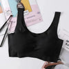 New Incredible Seamless Sports Bra Women's Padded Push Up Sports Yoga Top Shockproof Plus Size Gym Workout Bra U Back Sports Vest by Stevvex