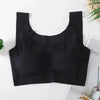 New Incredible Seamless Sports Bra Women's Padded Push Up Sports Yoga Top Shockproof Plus Size Gym Workout Bra U Back Sports Vest by Stevvex