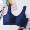 New Incredible Seamless Sports Bra Women's Padded Push Up Sports Yoga Top Shockproof Plus Size Gym Workout Bra U Back Sports Vest by Stevvex