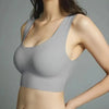 New Incredible Seamless Sports Bra Women's Padded Push Up Sports Yoga Top Shockproof Plus Size Gym Workout Bra U Back Sports Vest by Stevvex