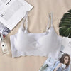 New Incredible Seamless Sports Bra Women's Padded Push Up Sports Yoga Top Shockproof Plus Size Gym Workout Bra U Back Sports Vest by Stevvex