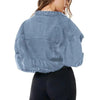 New Incredible Spring Women Sexy Ripped Denim Jackets Vintage Casual Short Jean Jacket Puff Sleeve Winter Female Coat Streetwear by Stevvex