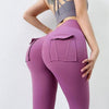 New Leggings Women's Pants Sport Yoga Pants Tight High Waist Elastic Women's Pocket Legging Women's High Waist Yoga Pants Tummy Control Slimming Bottom Leggings Workout Running Pants by Stevvex