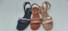 New Leopard Summer Women Sandals Strap Fashion Woman Beach Shoes Buckle Flat Heels Open Toe Platform Outdoor Sandals Flat Casual Strappy Ankle Strap Flat Sandals by Stevvex