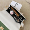 New Look Contrast Color Scrub Leather Crossbody Bags For Women And Girls Simple Chain Shoulder Bag , Purses And Handbags For Ladies by Stevvex