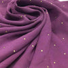 New Luxurious Gold Chiffon Head Scarf Solid Soft Long Muslim Scarves For Women Hijab Musulman Female Shawl and Wrap by Stevvex
