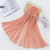 New Luxurious Gold Chiffon Head Scarf Solid Soft Long Muslim Scarves For Women Hijab Musulman Female Shawl and Wrap by Stevvex