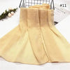 New Luxurious Gold Chiffon Head Scarf Solid Soft Long Muslim Scarves For Women Hijab Musulman Female Shawl and Wrap by Stevvex