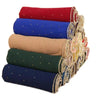 New Luxurious Gold Chiffon Head Scarf Solid Soft Long Muslim Scarves For Women Hijab Musulman Female Shawl and Wrap by Stevvex