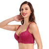 New Luxury Bras for Women's Bra Plus Big Large Size Super Push Up Bralette Lace Intimates Sexy Undrwear For Females by Stevvex