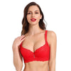 New Luxury Bras for Women's Bra Plus Big Large Size Super Push Up Bralette Lace Intimates Sexy Undrwear For Females by Stevvex