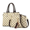New Luxury Leather Bags Set 2 Pcs Handbag For Women And Girls Stylish Shoulder Gift Bag For Females by Stevvex