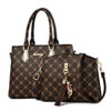 New Luxury Leather Bags Set 2 Pcs Handbag For Women And Girls Stylish Shoulder Gift Bag For Females by Stevvex