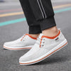 New Men's Flats High Quality Casual Shoes Handmade Shoes Casual Sports Flats Men Lightweight Comfortable Walking Shoes Outdoor Walking Sneakers For Mens by Stevvex