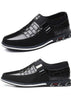 New Mens Leather Casual Sneakers Fashion Solid Leather Shoes Business Sport Flat Round Toe Fashion Sneakers Dress Shoes For Men Walking Business Office Driving Comfort Loafers by Stevvex