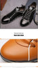 New Mens Leather Casual Sneakers Fashion Solid Leather Shoes Business Sport Flat Round Toe Fashion Sneakers Dress Shoes For Men Walking Business Office Driving Comfort Loafers by Stevvex