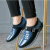 New Mens Leather Casual Sneakers Fashion Solid Leather Shoes Business Sport Flat Round Toe Fashion Sneakers Dress Shoes For Men Walking Business Office Driving Comfort Loafers by Stevvex