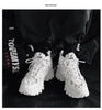 New Mens Sneakers Breathable Sports Shoes Couple Casual Shoes Thick Sole Running Walking Shoes Trainers Sport Sneakers Men High Fashion Comfy Fashion Sneakers by Stevvex