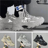 New Mens Sneakers Breathable Sports Shoes Couple Casual Shoes Thick Sole Running Walking Shoes Trainers Sport Sneakers Men High Fashion Comfy Fashion Sneakers by Stevvex