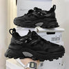 New Mens Sneakers Breathable Sports Shoes Couple Casual Shoes Thick Sole Running Walking Shoes Trainers Sport Sneakers Men High Fashion Comfy Fashion Sneakers by Stevvex