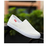 New Mens Womens Casual Flat Canvas Shoes Lightweight Elegant Shoes Men Casual Walking Sneakers Comfortable Modern White Soft Sneakers by Stevvex