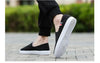 New Mens Womens Casual Flat Canvas Shoes Lightweight Elegant Shoes Men Casual Walking Sneakers Comfortable Modern White Soft Sneakers by Stevvex