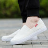 New Mens Womens Casual Flat Canvas Shoes Lightweight Elegant Shoes Men Casual Walking Sneakers Comfortable Modern White Soft Sneakers by Stevvex